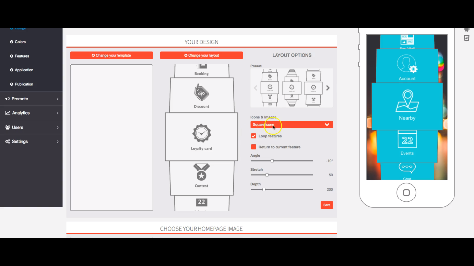screenshot of SIBERIAN CMS